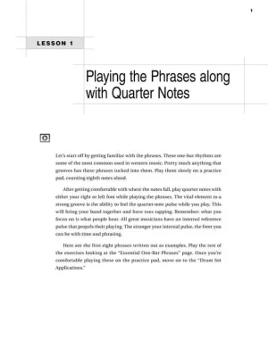 PHRASING: Advanced Rudiments for Creative Drumming Tovární Cena