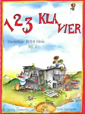 123 KLAVIER 2 / klavírní škola pro mladé klavíristy - díl druhý Speciální Cena