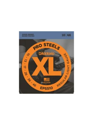 Sleva D'ADDARIO EPS510 Pro Steels Regular Light - .010 - .046