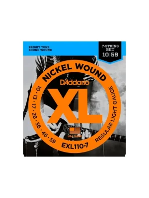 Sezónní Sleva D'ADDARIO EXL110-7 Regular Light 7 string - .010 - .059