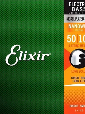 ELIXIR 4 strings NANOWEB Long .050 - .0105 Přímo Od Výrobce