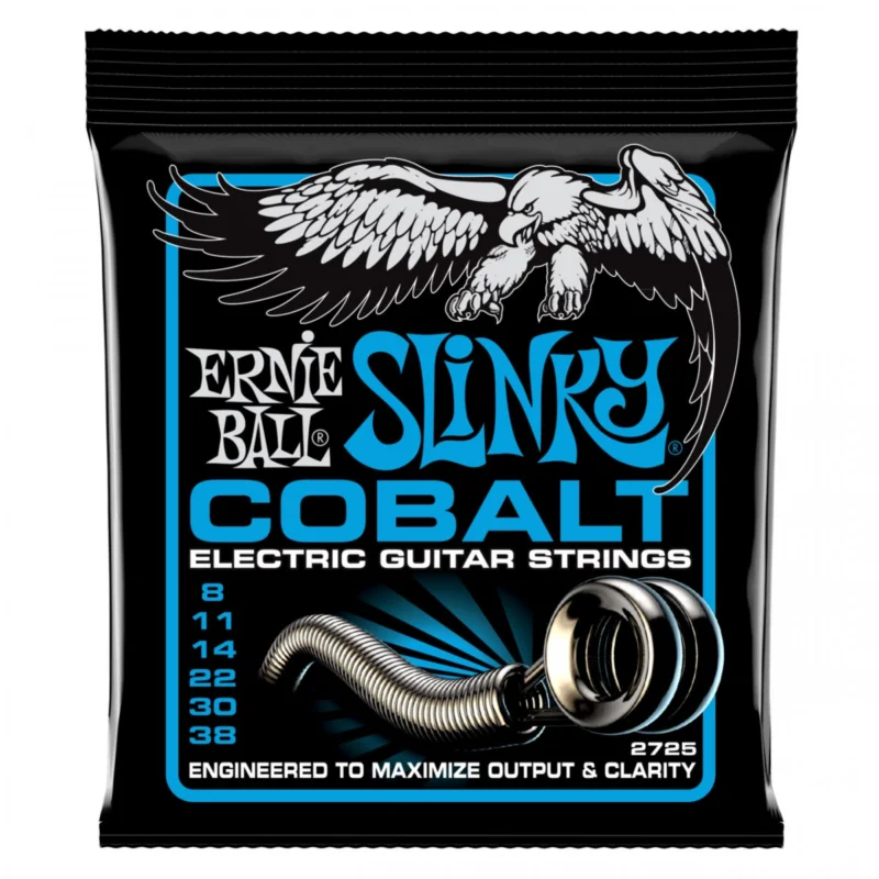 ERNIE BALL P02725 Cobalt Super Slinky - .008 - .038 Originální