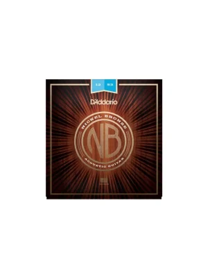 D'ADDARIO NB1253 Nickel Bronze Acoustic Light Výprodej