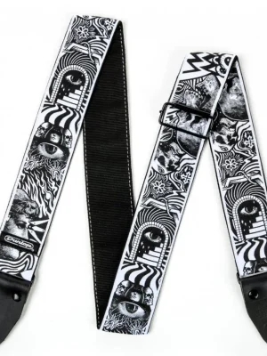 Levný DUNLOP ILD04 I Love Dust Strap Skulls