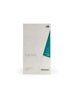 Dokud Zásoby Vydrží D'ADDARIO VBB0125G2 VENN Gen. 2 - Bb Clarinet Reed 2.5
