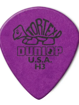 Autentický DUNLOP Tortex Jazz III Sharp Pick Heavy - 36ks