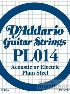 Vrácení Zdarma DADDARIO PL014