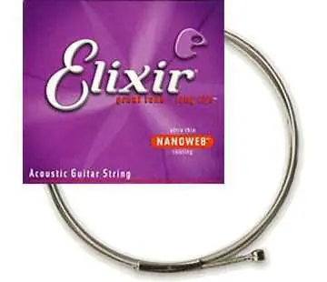 ELIXIR NANOWEB Singl String Acoustic Guitar .024 Odeslání Ihned