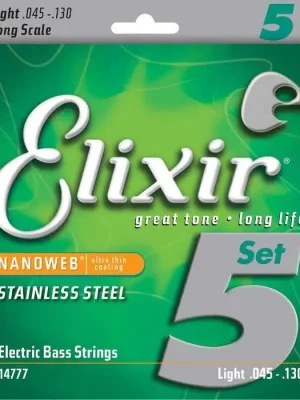 ELIXIR 14777 NANOWEB® Coating 5 String Light Nízká Cena
