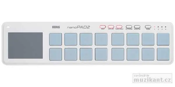 Nová Kolekce KORG NANOPAD2 WH