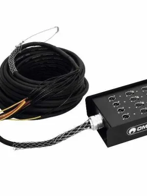 Must-Have Omnitronic multicore kabel se stageboxem 8IN/4OUT XLR, 30 m