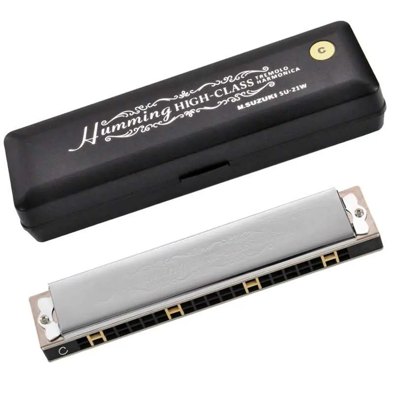 Jen Po Omezenou Doba Harmonika tremolo SuzukiSU-21 W E High-Class