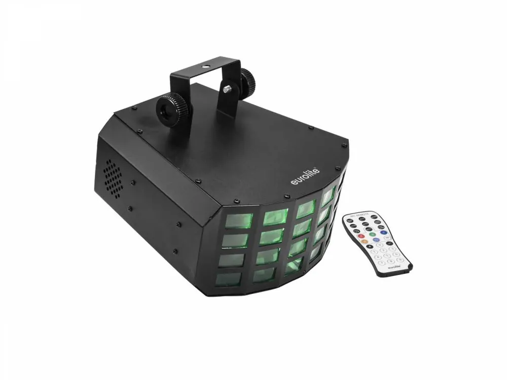 Eurolite LED Derby 5x10W RGBWA, DMX, IR, paprskový efekt Nejlepší Volba