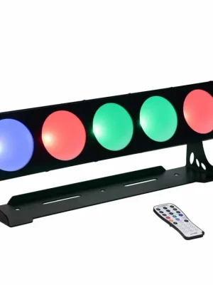 Autentický Eurolite LED BAR 6x30W COB RGB DMX, světelná lišta
