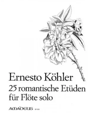 25 romantische Etüden für Flöte solo op. 66 Akční Nabídka