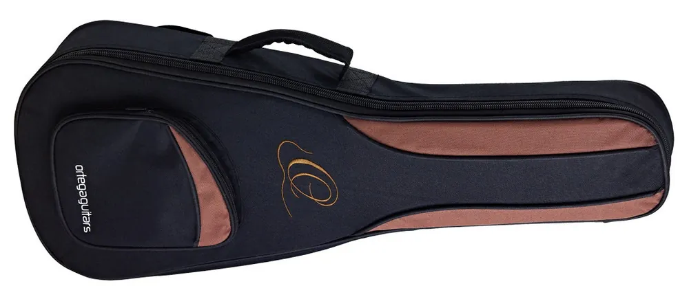 Novinka ORTEGA Pro Mini Travel Guitar Bag Black/Brown
