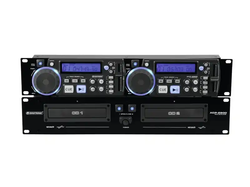 Cenově Výhodný Omnitronic XCP-2800 Dual CD přehrávač