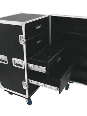 Roadinger TSF-1, univerzální racková skříň se zásuvkami a kolečky Top Prodej