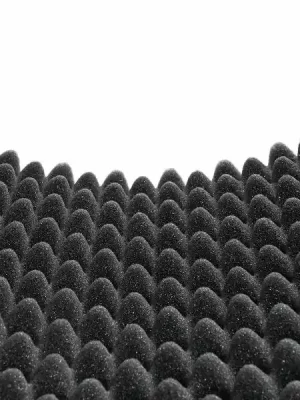 Akustický tlumící panel, vlnky 70mm, rozměr, 50x100cm Horká Nabídka