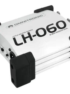 Značkový Omnitronic LH-060, pasivní DI-box dvojitý