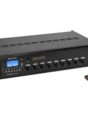 Cenová Bomba Omnitronic MA-240P, 100V mixážní zesilovač, MP3/USB/SD/BT, 240W