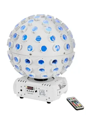 Bezpečná Platba Eurolite LED B-40, 5x10W HCL efekt, DMX, bílý, MK2