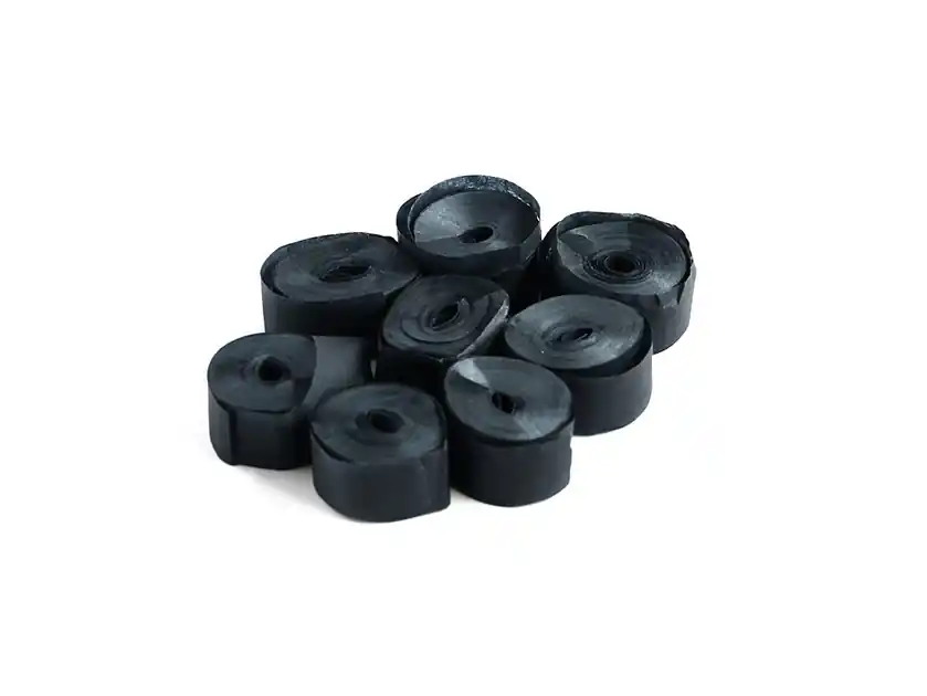 Levný Tcm Fx pomalu padající konfety-serpentýny 5mx0.85cm, černé, 100x