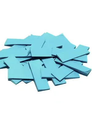Tcm Fx pomalu padající obdélníkové konfety 55x18mm, světle modré, 1kg Odeslání Ihned