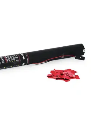Přímo Od Výrobce TCM FX elektronické dělo na konfety 40cm, červené konfety