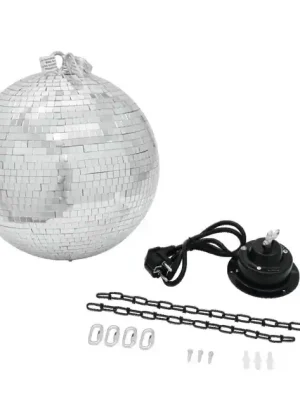 Zrcadlová koule 30cm SET, včetně motorku Cenově Výhodný