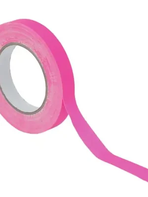 Gaffa páska 19mm x 25m neonově růžová, UV aktivní Zlevněný