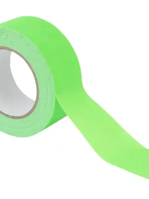 Vysoce Kvalitní Gaffa páska 50mm x 25m neonově zelená, UV aktivní