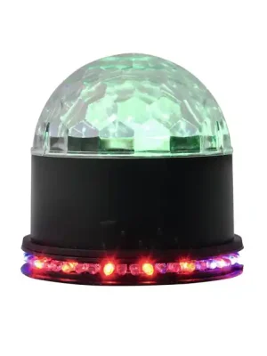 Eurolite LED Half Ball 3x 1W RGB, paprskový efekt Akční Cena