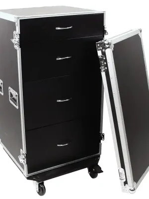 Roadinger ODS-1, univerzální přepravní skříň se zásuvkami a kolečky Finální Výprodej