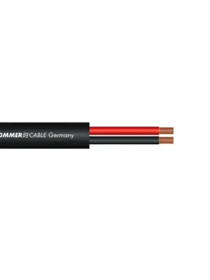 Nejlepší Volba Sommer Cable reproduktorový kabel FRNC, 2x2,5 mm, černý, 100 m role
