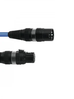 Sommer CABLE DMX cable XLR 3pin 5m blue Must-Have