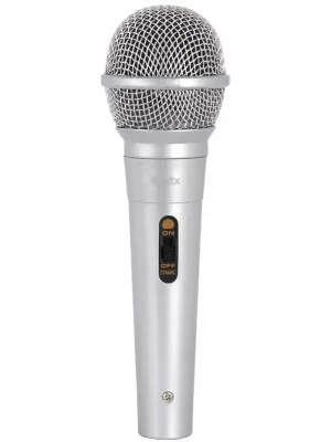 Sleva QTX DM11S dynamický mikrofon, stříbrný