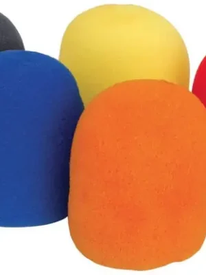 QTX kryty mikrofonní barevné, sada 5 ks Bezpečná Platba