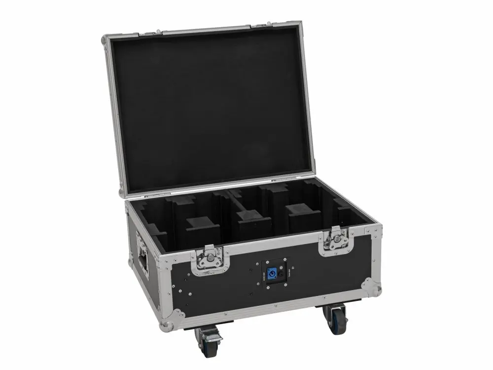 Akční Cena ROADINGER Flightcase 4x AKKU MBT-3 s kolečky a funkcí nabíjení