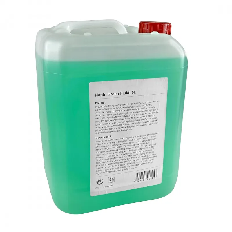 Pouze Dnes eLite náplň do výrobníku mlhy Green Fluid, 5l