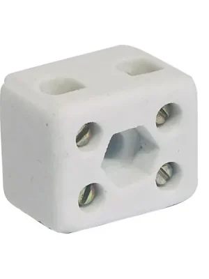 Spojka keramická 2-póly s otvory Vrácení Zdarma