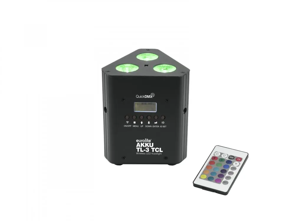 Eurolite AKKU TL-3 TCL Trusslight QuickDMX Rychlé Dodání