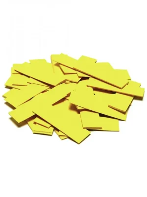 Koupit Online Tcm Fx pomalu padající obdélníkové konfety 55x18mm, žluté, 1kg