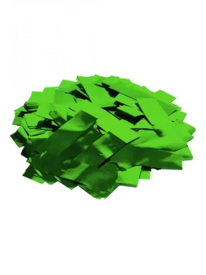 Horká Nabídka Tcm Fx metalické obdélníkové konfety 55x18mm, zelené, 1kg