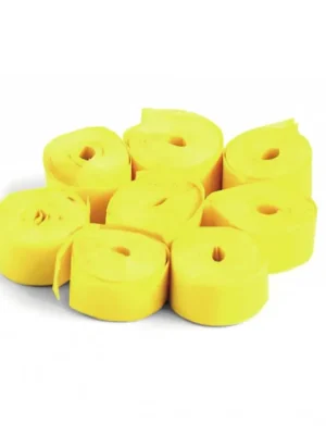 Horká Nabídka Tcm Fx pomalu padající konfety-serpentýny 5mx0.85cm, žluté, 100x