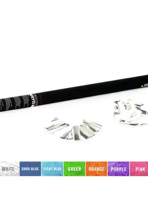 Tcm Fx Ruční dělo na konfety 80cm, stříbrno-bílé konfety Sleva