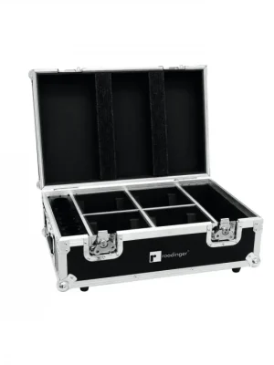 Roadinger transportní case pro 4x AKKU TL-3 Trusslight QuickDMX s dobíjením Cenová Bomba