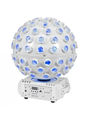 Eurolite LED B-40, 5x4W QCL efekt s laserem, DMX, bílý Cenový Hit
