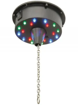 Pouze Dnes QTX MBM-101 Motor pro zrcadlové koule s LED diodami, 6 ot./min