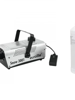 Akce Eurolite Set výrobník sněhu Snow 3001 + 1l kapaliny